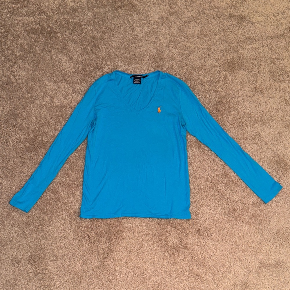 Ralph Lauren Sport Teal Women’s Top